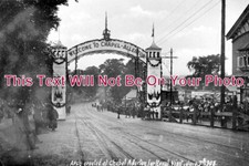 YO 5215 - Chapel Allerton Welcome Arch, Royal Visit To Leeds, Yorkshire 1908