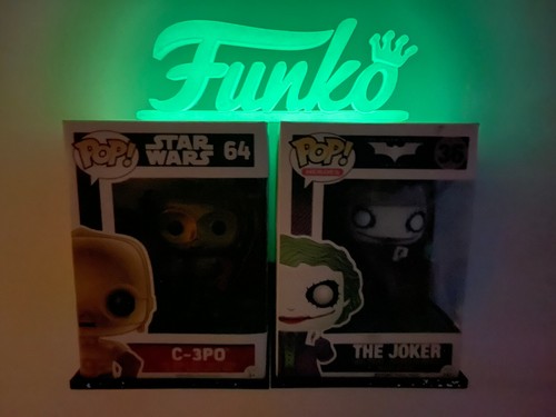Funko pop logo display - display, sign