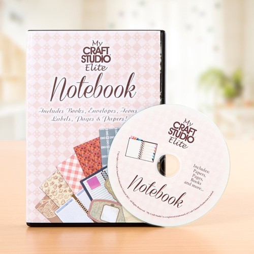 Tattered lace notebook rom - lace, cd
