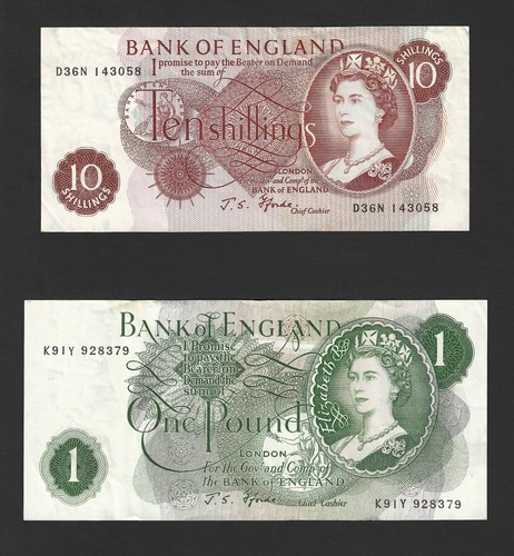 Pound 10 shillings - pound,