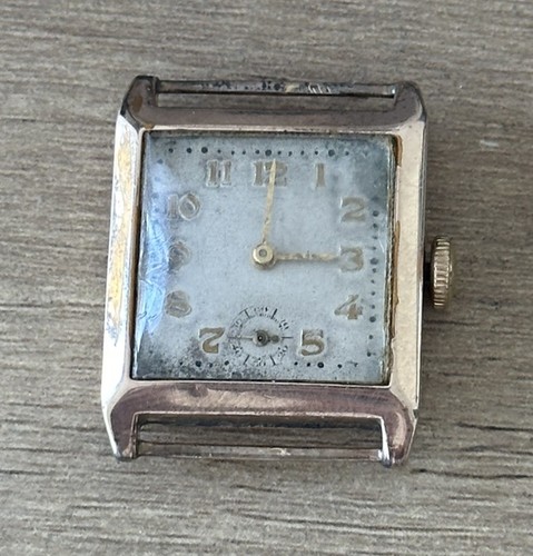 Vintage 9ct gold bwc - vintage, mens