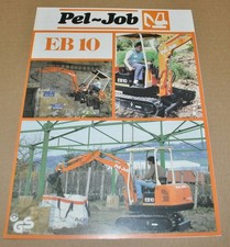 Pel-Job EB 10 Excavator
