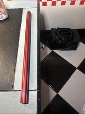 Fluted BMX Seatpost Red Old
