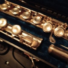 Flute silver lip - lip, plate