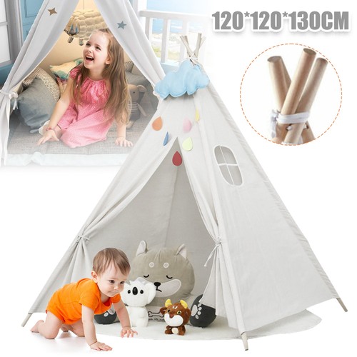 160cm kids canvas - canvas, tent