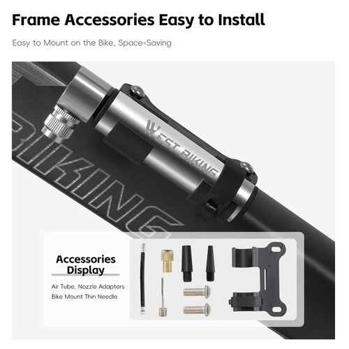 Mini bicycle pump portable - bicycle,
