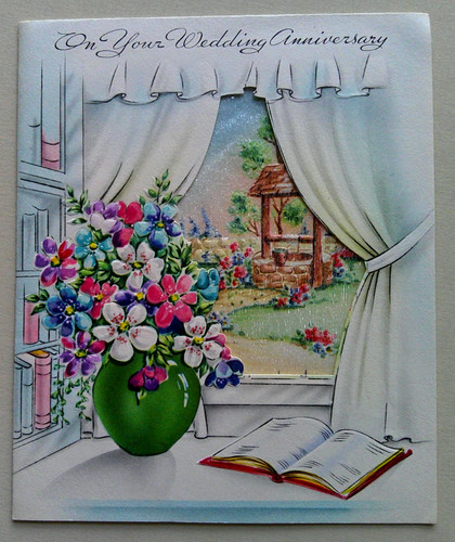 Wishing well thru window