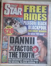 DAILY STAR 11 October 2008 - Lucy Pinder (Page 3), Abbey Clancy, Dannii Minogue
