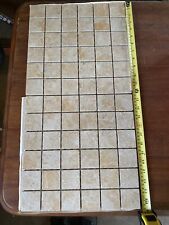 Mosaic Natural Stone Wall And Floor Tiles Travertine Square Mosaic Tile 30x30cm