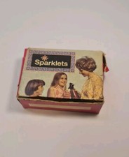 Vintage Sparklets Bulbs Box with 7x Soda Syphon Sparklets Bulbs - 1960s