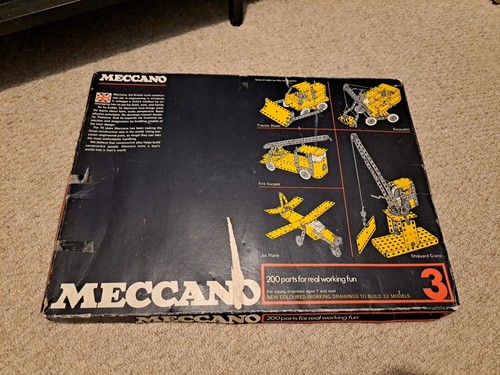 Meccano set metal with - meccano,