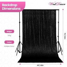 Sequin Backdrop Curtain