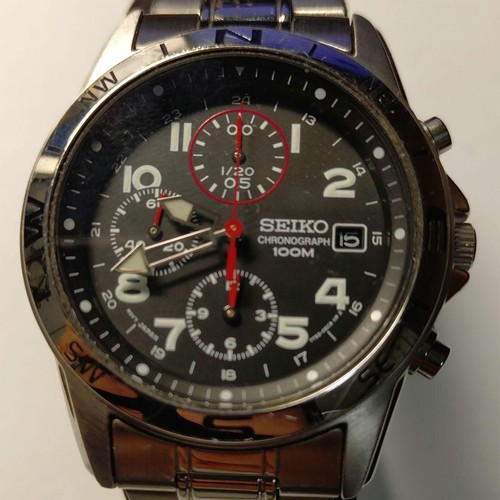 Seiko military chronograph - seiko,