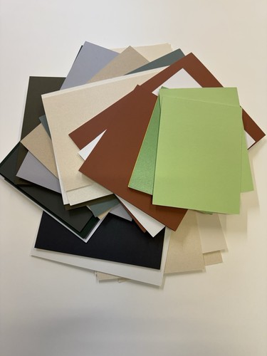 Mountboard off cuts various - cuts,,