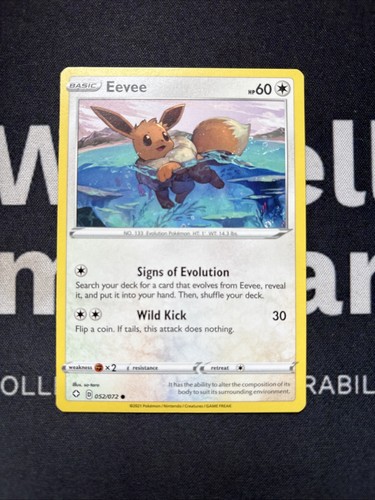 Pokémon eevee 052 - pokémon, 052/072