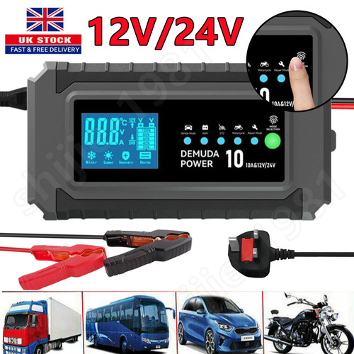 10a car battery charger - 10a, 12v