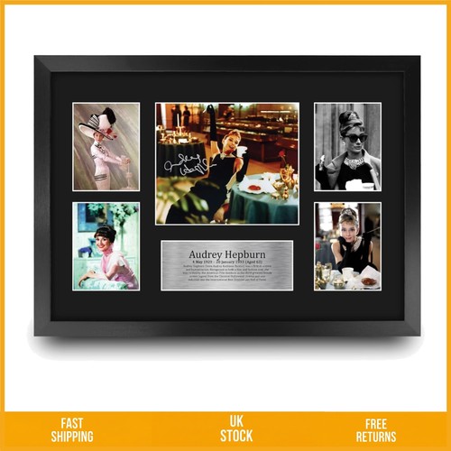 Elegant audrey hepburn signed - audrey,