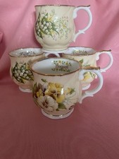 Queens China Mugs X4 May X2