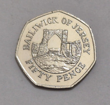 2009 Bailiwick of Jersey 50p Coin Fifty Pence - Grosnez Castle, UNC