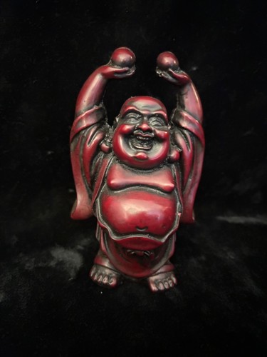 Laughing buddha resin statue - buddha,