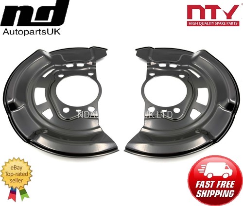 Front brake disc dust cover - 2x,