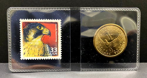 Peregrine falcon stamp - falcon,