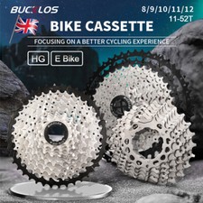 8/9/10/11/12 Speed 11-52T Cassette for Shimano/SRAM Mountain Road Bike HG E Bike