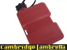1ltr Red Petrol Fuel Can neat