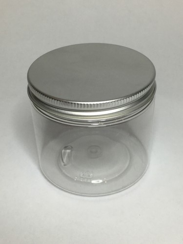 200ml clear plastic jars - 200ml,