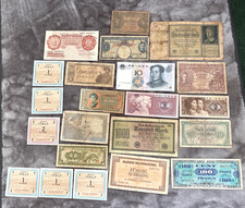World Collection of old Banknotes Unsorted Unchecked