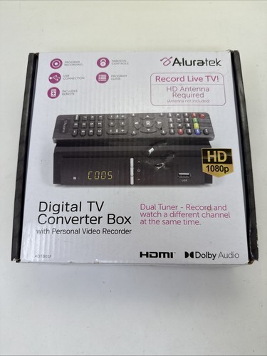 Aluratek digital converter - aluratek, tv
