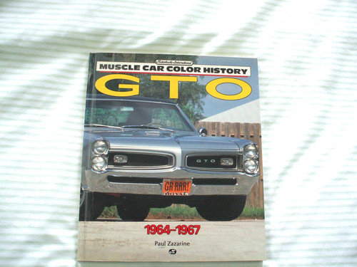 Gto muscle car color - color, history