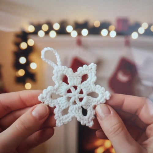 Crochet snowflakes christmas - snowflakes,