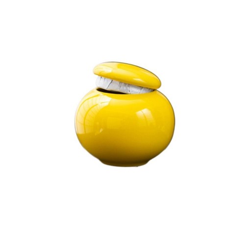 Ceramic tea storage jar - storage,