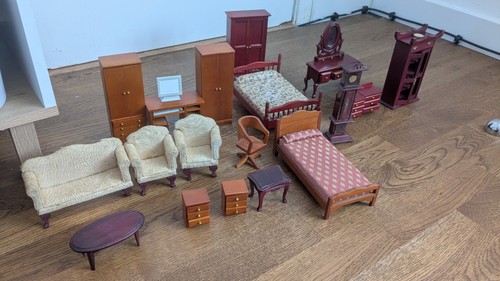 Vintage dolls house furniture - vintage,