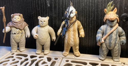 Star wars rotj vintage ewoks - wars,