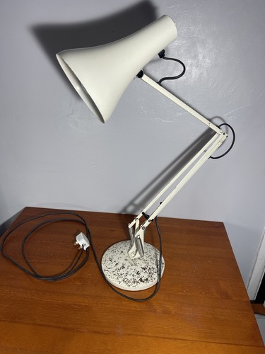 Vintage white anglepoise desk - white,