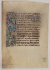 Late 15th-Century Illuminated