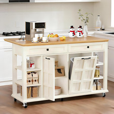 Mobile Kitchen Island with