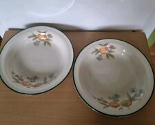 Cloverleaf Peaches & Cream 16cm Bowls x 2