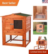 Luxurious 2-Story Rabbit Hutch