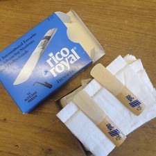 Rico Royal 3.5 Alto Sax Reed - x2 - NEW, OLD STOCK
