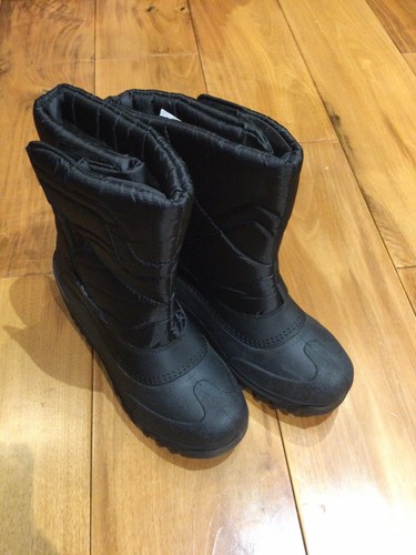 Mad wax mens snow boots - mens, black