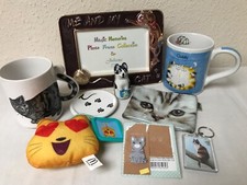 Cat Lovers Mix: 2 Mugs, Foto Frame, 30 New Notelets, Purse, Keyring, McDs Toy ++