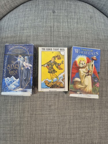Tarot cards the rider - the, white