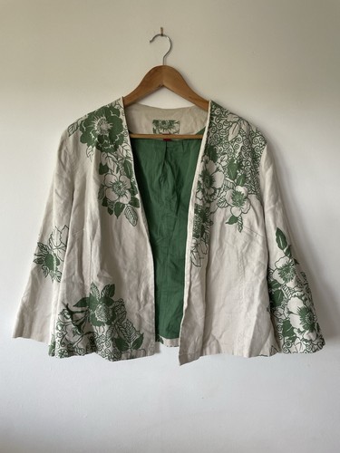 Monsoon cream green floral - cream,