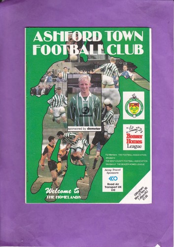 Ashford town v - town,