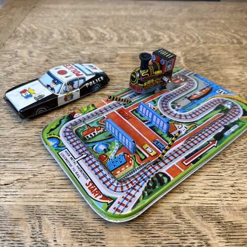 Vintage luck toys wind tin - toys, up
