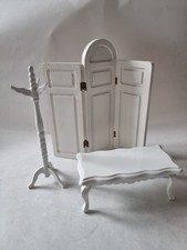 Dolls House 3 Fold Dressing