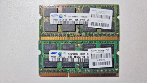 4gb samsung pc3 10600s - 4gb,